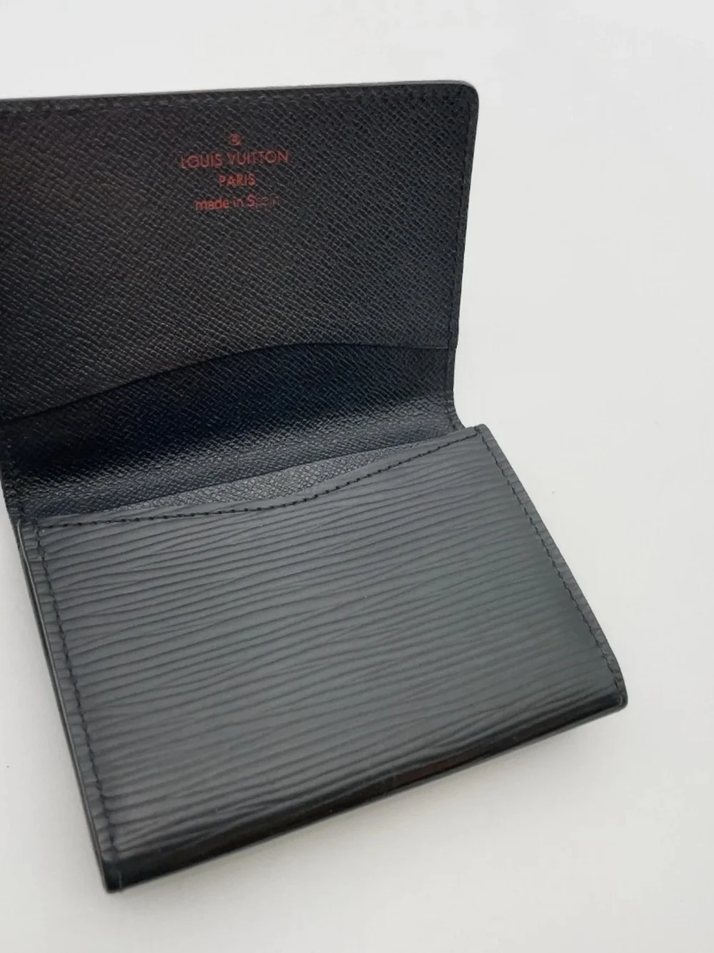 Louis Vuitton Epi Leather Envelope Style Business Card Holder Wallet CA0014